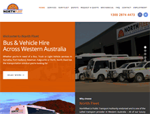 Tablet Screenshot of northfleet.com.au
